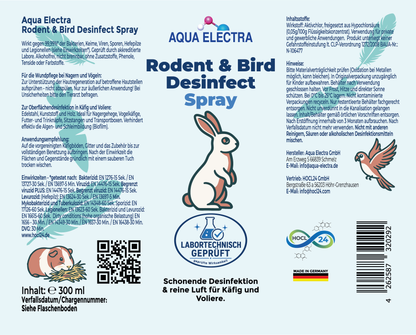 Aqua Electra Rodent & Bird Desinfect Spray 300ml
