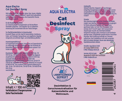 Aqua Electra Cat Desinfect Spray 100ml
