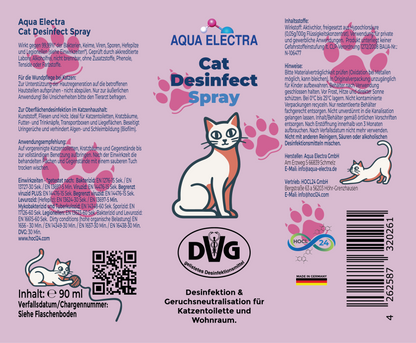 Aqua Electra Cat Desinfect Spray 90ml