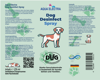 Aqua Electra Dog Desinfect Spray 275ml