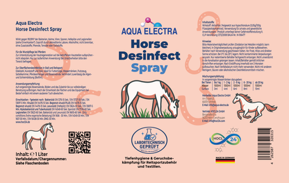 Aqua Electra Horse Desinfect Spray 1L