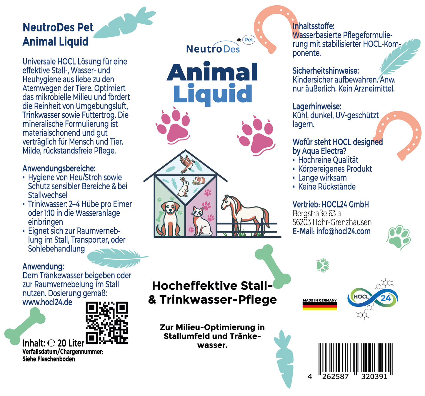 NeutroDes Pet Animal Liquid 20L Nachfüller
